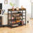 24 Pair Shoe Rack 6-Tier for Footwear Book Flowerpots with Storage Box