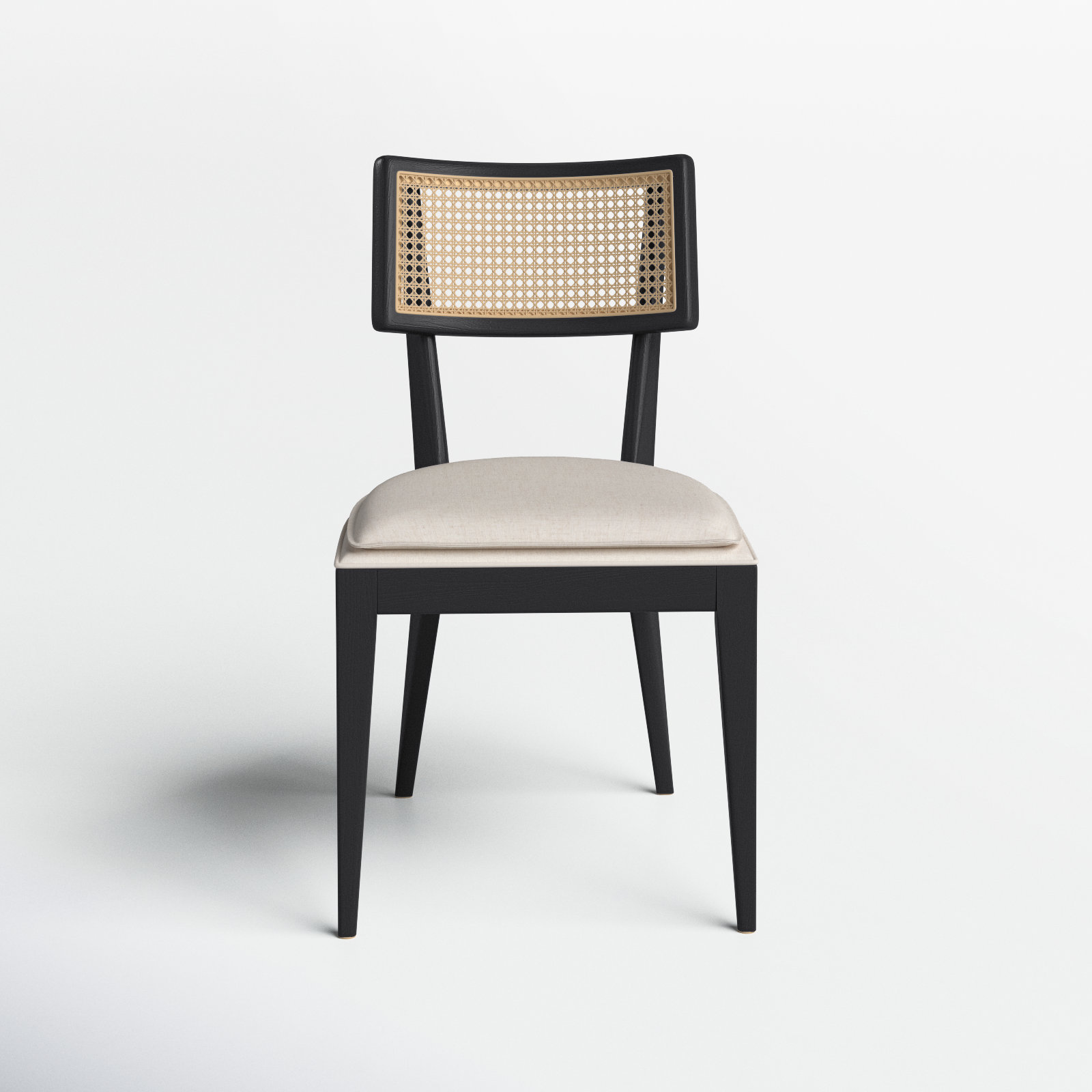 Octavia Dining Chair, Brushed Ebony
