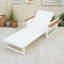 Chaise longue d'extérieur ajustable avec accoudoirs dépliables-1015314475