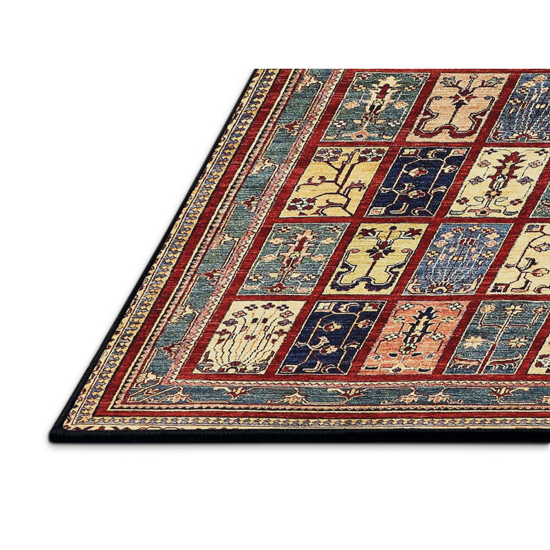 Abstract Indoor Rug, Rectangle 7' x 10'
