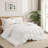 Lightweight Ultra-Soft Natural Feather Down Fiber Comforter/Duvet Insert, Cal King-141704982-198030802