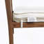 Ensemble de salle à manger 7 pièces pour l'extérieur, table en bois avec 6 chaises pour la pelouse, la cour, la terrasse du jardin, au bord de la piscine-634285673