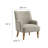 Ellington Fabric Upholstered Accent Armchair-108298292