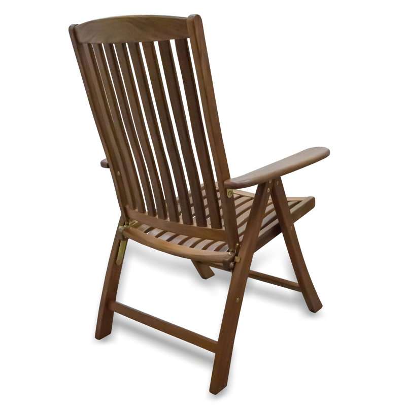 Chaise de terrasse inclinable