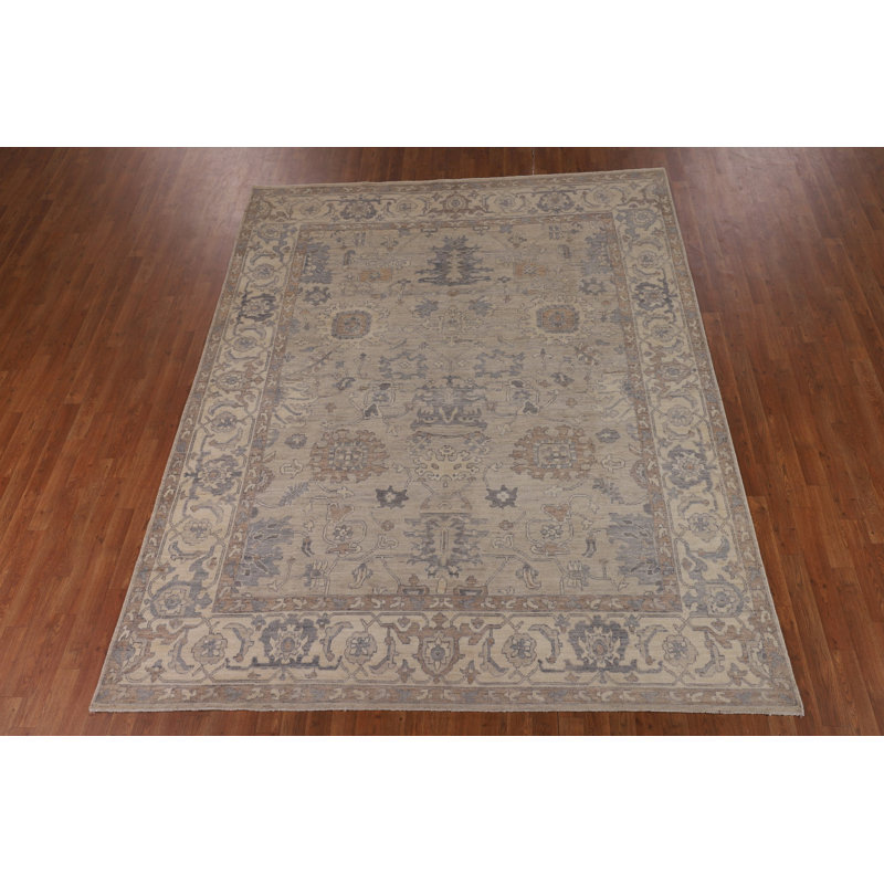Vegetable Dye Oushak Turkish Area Rug