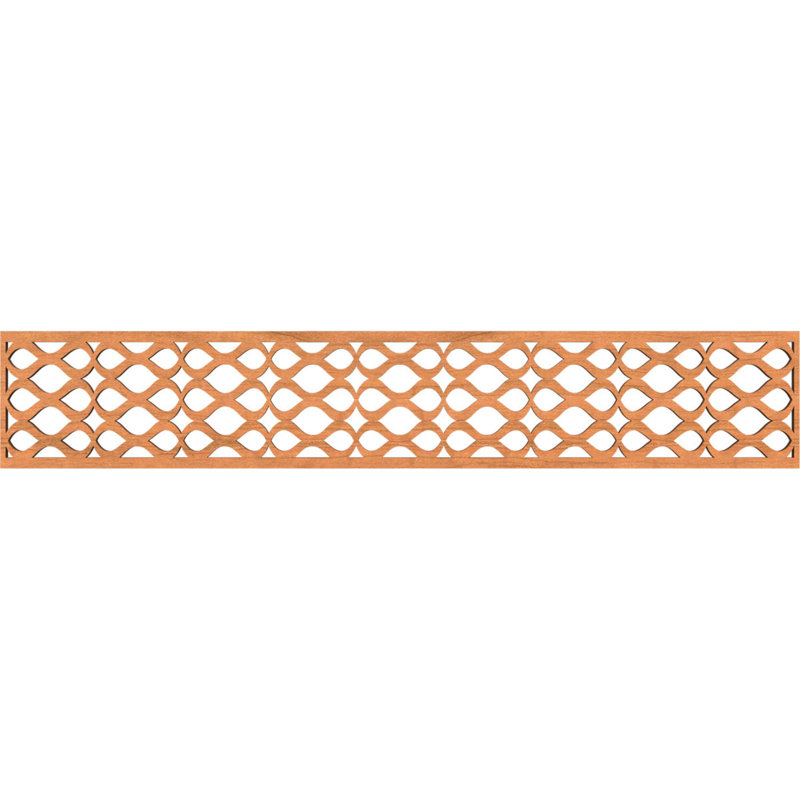 Moulure de panneau Somerset, Cerisier, H 8 po x l 46,625 po x P 0,375 po