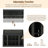 Shoe Storage Bench With Shelves And 4 Hooks, Elegant Hall Tree With Wall Mounted Coat Rack, Entryway Organizer For Hallway, Foyer, Mudroom-188093387