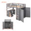 Lit mezzanine avec tiroirs, bureau et garde-robe-80112718-80112713