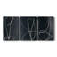 ABSTRACT Series DCX III - Toile tendue sur mesure - 3 pièces-117255247