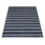 Tapis Kilim en laine écologique tissée à plat à la main Reyes - 122 x 183 cm, rectangulaire, couleur crème anthracite, design moderne et contemporain, tapis à poils courts faits main pour salon et chambre.-27436234