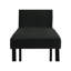 Chaises rembourrées moelleuses 5 pièces