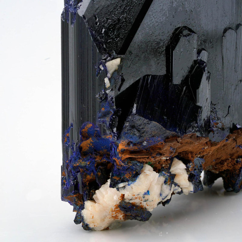 Azurite Crystal From Tsumeb Mine, Namibia