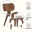 Chaise d'appoint en bois massif-121600680