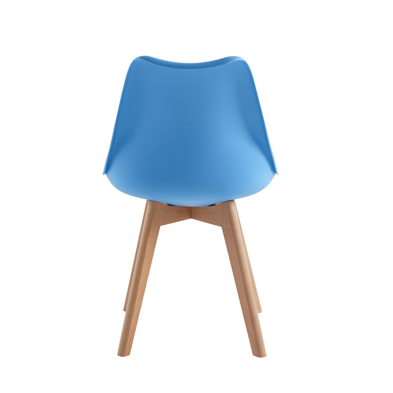 Elmsall Upholstered Dining Chair, Blue