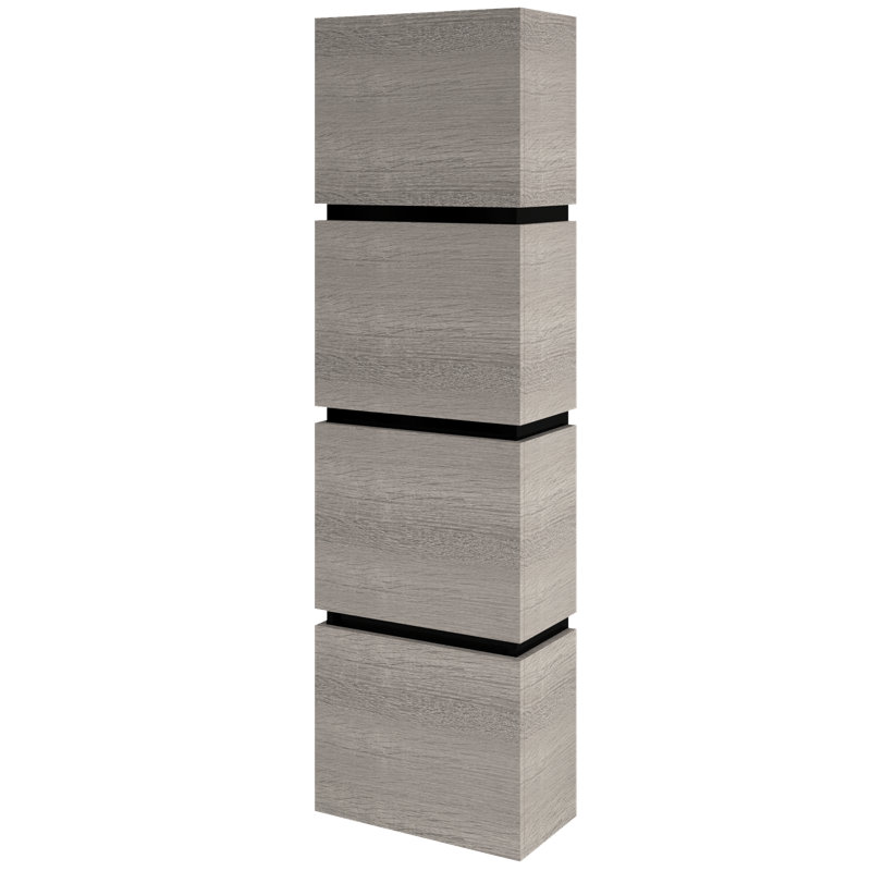 Turner Linen Cabinet, Oak Bardolino Grey