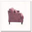 Modern chenille Fabric Loveseat sofa-1938214147