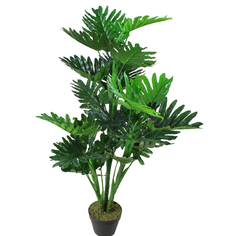Plante artificielle verte 47 po Philodendron Selloum