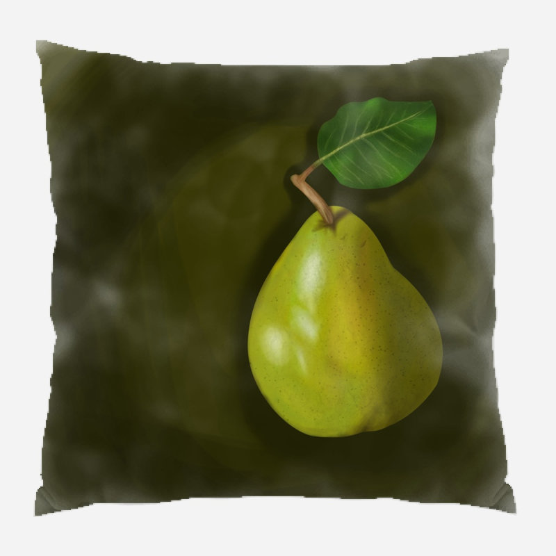 Coussin en poirier Cumberland, Microsuède, Intérieur