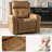 Joseph Traditional Lift Assist Power Recliner with Massage and Heating Function-764921095