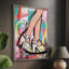 «Pop Glam», reproduction encadrée - bois massif 49145-824271689
