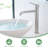 Single-Hole Single-Handle Bathroom Faucet-125337590