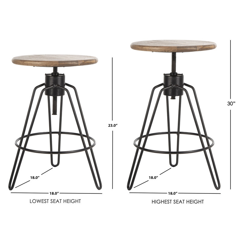 Tabouret de bar à hauteur ajustable Galaxy