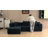 Corduroy Convertible Sleeper Sectional-952529371