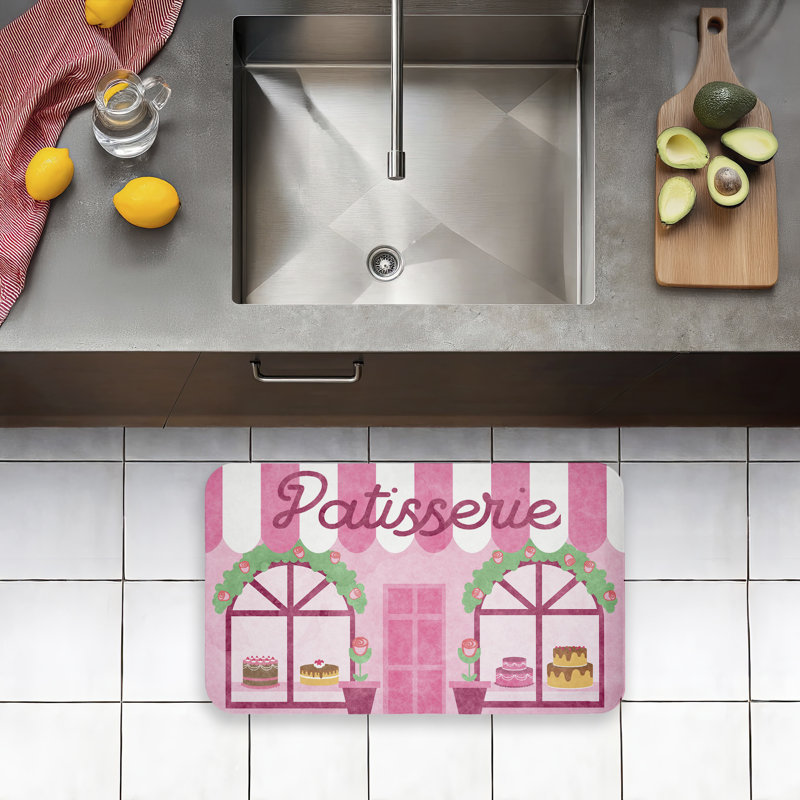 Tapis de sol Patisserie Kitchen Baked Goods, Rose