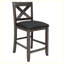 Ensemble de table de bar en bois rustique 5 pièces avec 4 chaises-69674092-69674089