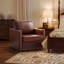 Fauteuil d'appoint 31 po en cuir Vegan-132998222