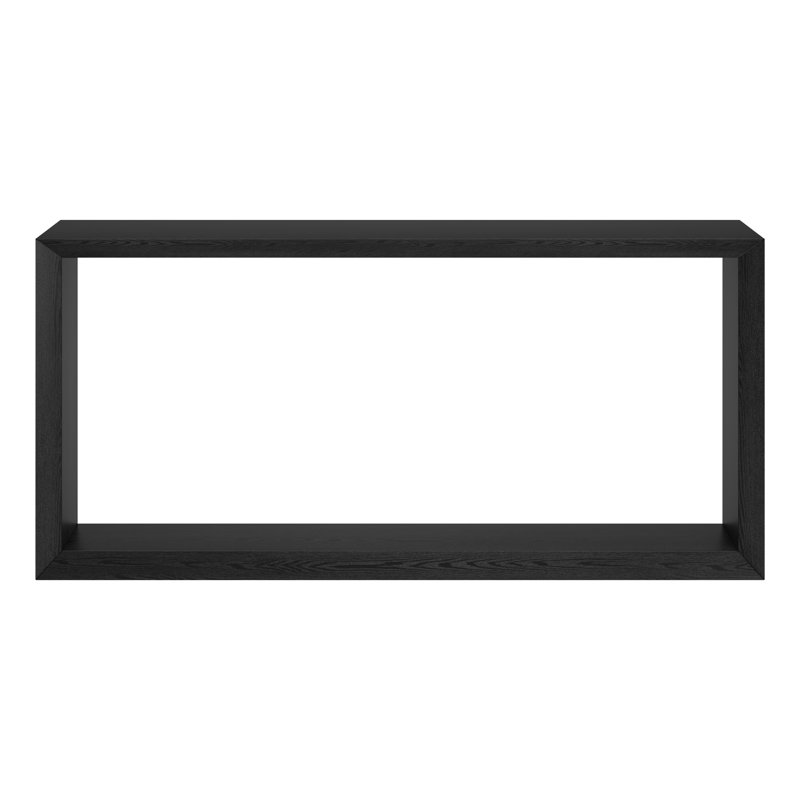 Jasan 64" Wide Rectangular Console Table, Black