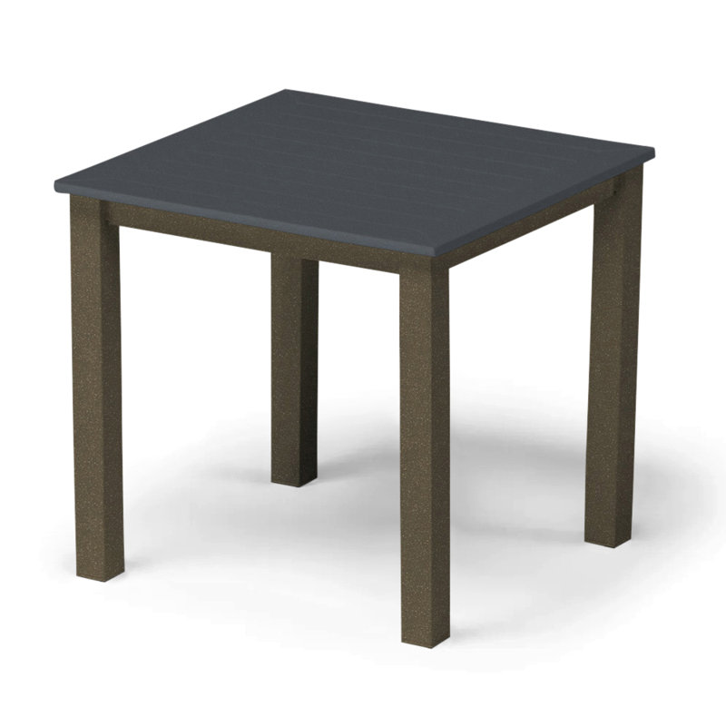 Table d'appoint Robinett, Graphite classique P30, Bois de plage texturé