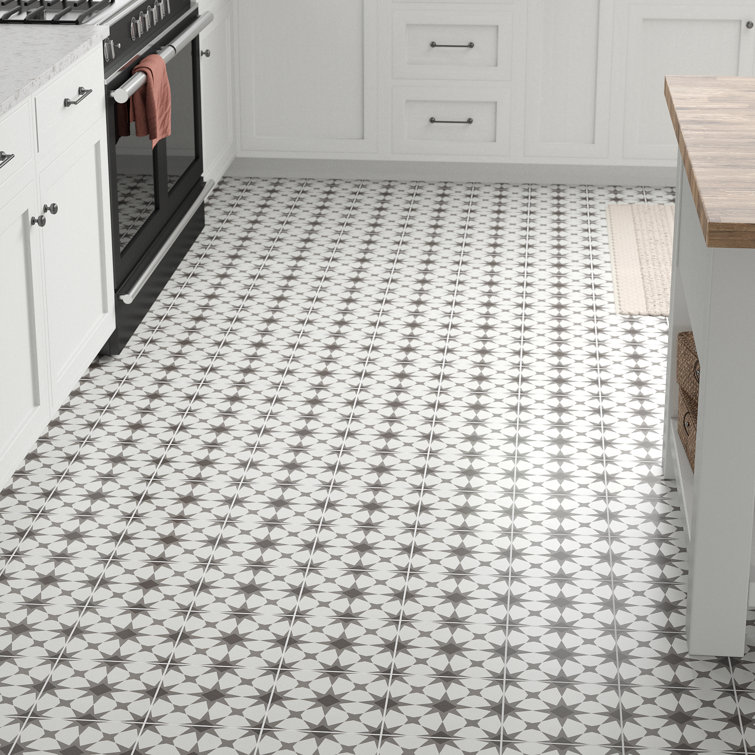 Encausto 8" x 8" Patterned Wall & Floor Tile