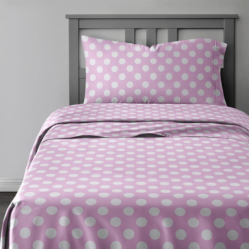 Kids Sheet Set, Soft Microfiber Bedding, Cozy & Breathable, Wrinkle Free Easy Care Bed Sheets, Twin Sheet Set + 1 Pillowcase