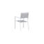 Copacabana Stacking Chair - White/Grey