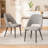 Modern Upholstered Dining Chairs 20" Wide Leather Side Chair with High Back-72357468