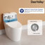 Toilette allongée monobloc DeerValley Prism-94830784-118612915