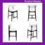 Ensemble de 2 tabourets de comptoir Mid Century-575286435