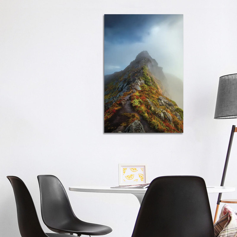 Misty Mountain by Lauri Lohi - Wrapped Canvas Print, 101.6 cm H x 66.04 cm W x 3.175 cm D