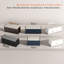  Abdiaziz 10 Pair Linen Blend Upholstered Shoe Storage Bench-453725164