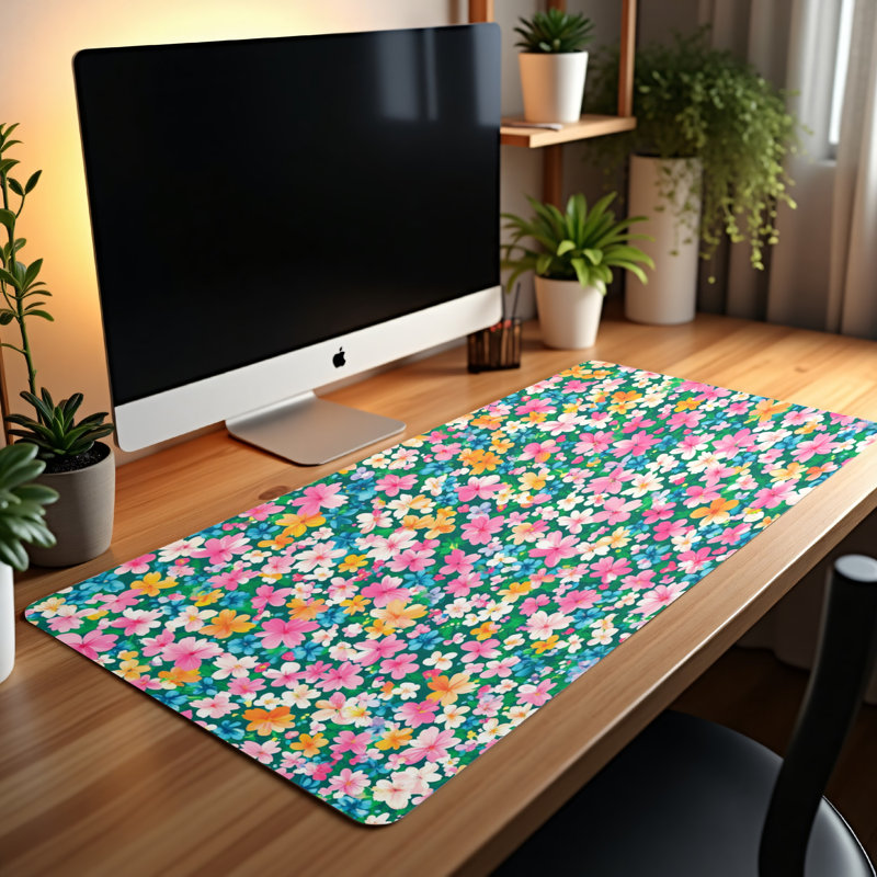 Polyester Desk Pad, 23.6x13.8