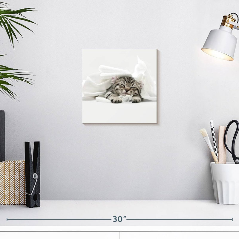 Crowle Cozy Lynx Cat, H 10 po x l 10 po