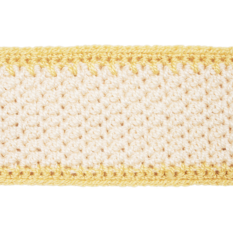 Schumacher x Mary McDonald Sylvia Crochet Tape, Buttercup