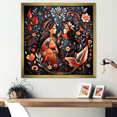Art indien, Rajasthani Folklore Tales I - Art mural indien