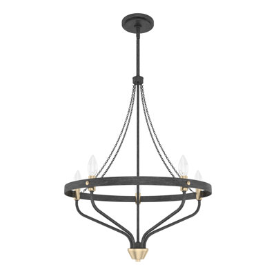 Hunter Merlin 5 Light Chandelier Ceiling Light Fixture