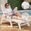Chaise longue d'extérieur réglable et inclinable-1853384715