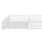 Metal Bunk Bed, Floor Bunk Bed Frame With Ladder And Safety Guardrails-148915748-148915755