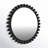 Suzie Metal Round Wall Mirror-1245863834