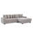 L-Shaped Reversible Sectional Sofa-1891628930
