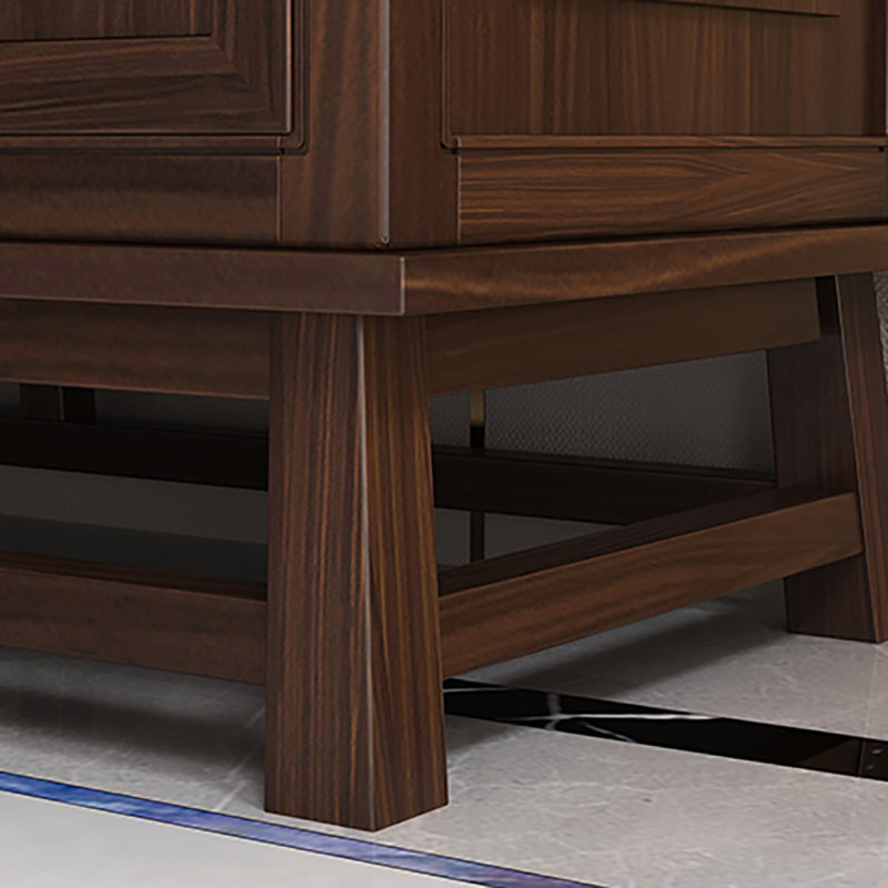 New Chinese Style Solid Wood Sideboard
